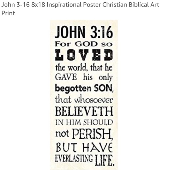 Other - John 3:16 artwork